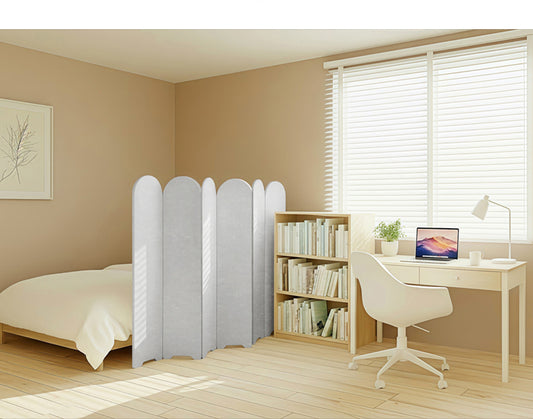 パーテーション 折りたたみ 間仕切り 6連 衝立 目隠し ついたて おしゃれ パーティション スクリーン 仕切り 北欧 ナチュラル リビング 寝室 ワンルーム 在宅ワーク テレワーク 快眠 安眠 吸音 断熱 軽量 省スペース