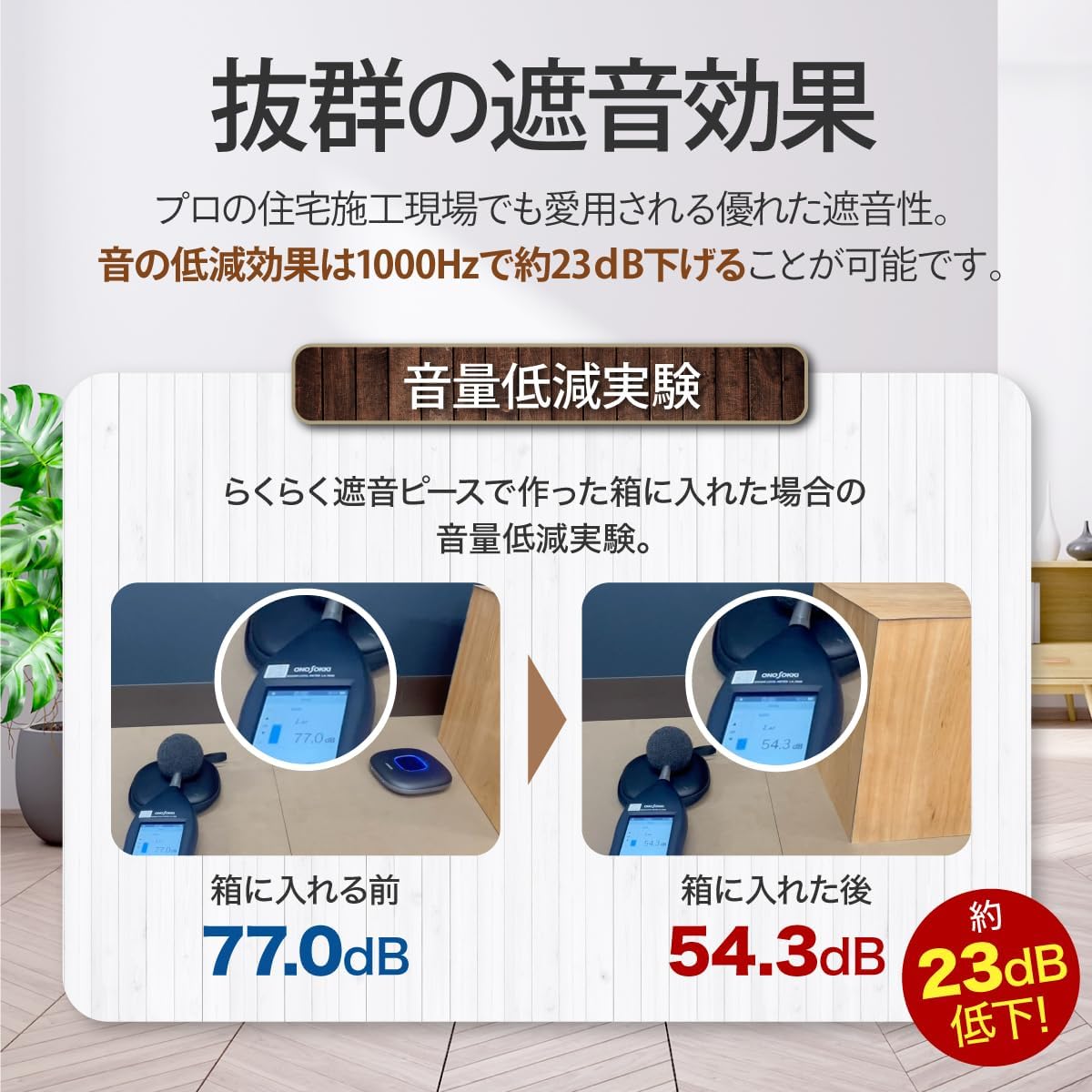 日本製 遮音シート diy 防音シート らくらく遮音ピース 18枚 1枚約200g 防音