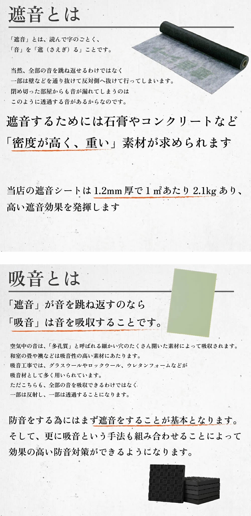 遮音シート 厚さ2.8mm×幅455mm×長さ7m 防音シート 防音材 遮音材 極厚 壁下防音